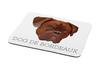 Dogue de Bordeaux, French Mastiff, Bordeauxdog – Geometric mouse pad with a picture and text | Art-Dog
