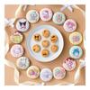 Sanrio Characters Embroidered Can Badge Biscuits 4 of (Box 12) (Candy Toy)