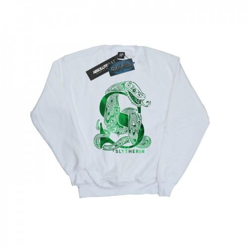 HARRY POTTER Girls Slytherin Snake Sweatshirt