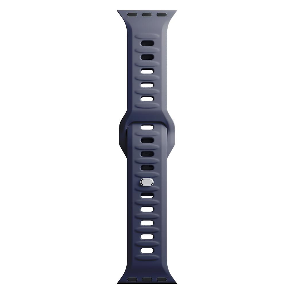 42/44/45/46/49 mm Gray (big) - 3mk Silicone Watch Strap for Apple