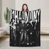 Плед P1Harmony Корейский рэпер Теплый Пушистый Плюшевый Плед-покрывало Для Детей Диван Кресло Диван Кровать Фланелевое Постельное Белье Покрытие для Кровати