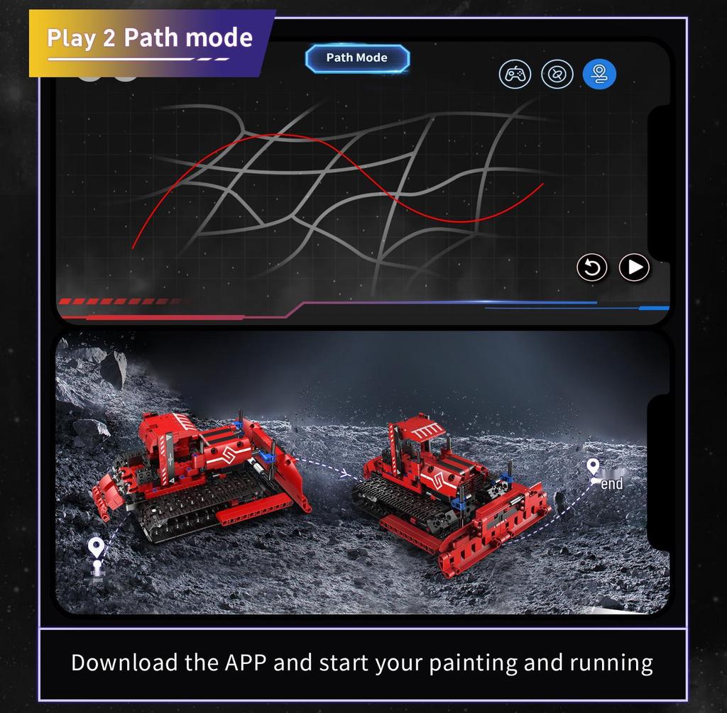 Kaiyu Kids' Remote Control Robot Car Toy - Compatible with Lego, Programmable, with Electric Assembly Building Blocks