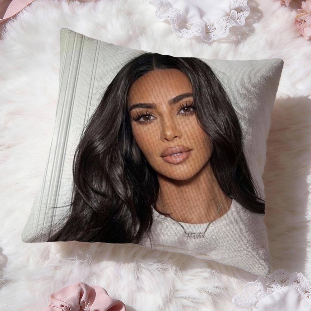 K-Kim K-KardashianS Чехол для подушки Премиум Комфорт Двусторонний Чехол для Подушки - Дизайн Два в Одном для Любой Комнаты и Салона Автомобиля