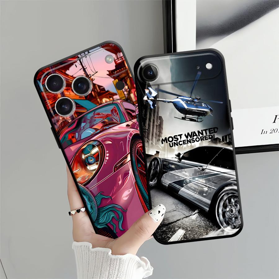 Крутой Чехол для Телефона Funda с Дизайном Автомобиля для Apple iPhone 17 Pro Max 16 14 15 Pro 7 8 Air 13 11 XR XS MAX 12