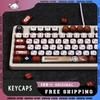 FBB Keycaps 117 Keys Термосублимационные ASA keycap для игровых механических клавиатур на 75/87/98/104 клавиши, подходят для клавиатуры Madlions