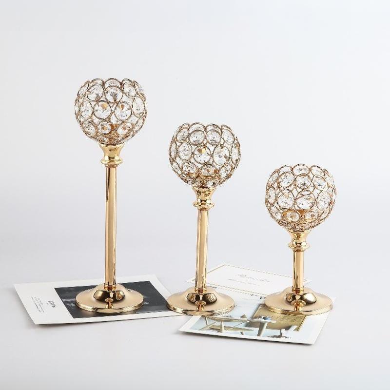 Boho Style Metal Glass Candle Holder 1Pcs Gold Silver Tealight Candlestick for Bohemian Themed Party Decor