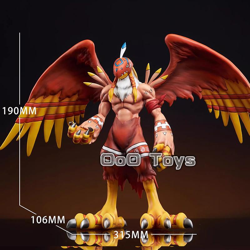 18 см Фигурка Гарудамона из аниме Digimon Adventure Фигурки Стенд Полностью Модель ПВХ Статуэтка Кукла Коллекция Игрушка Подарок