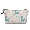 Женская косметичка с принтом динозавров, органайзер для туалетных принадлежностей, дорожный кейс для хранения