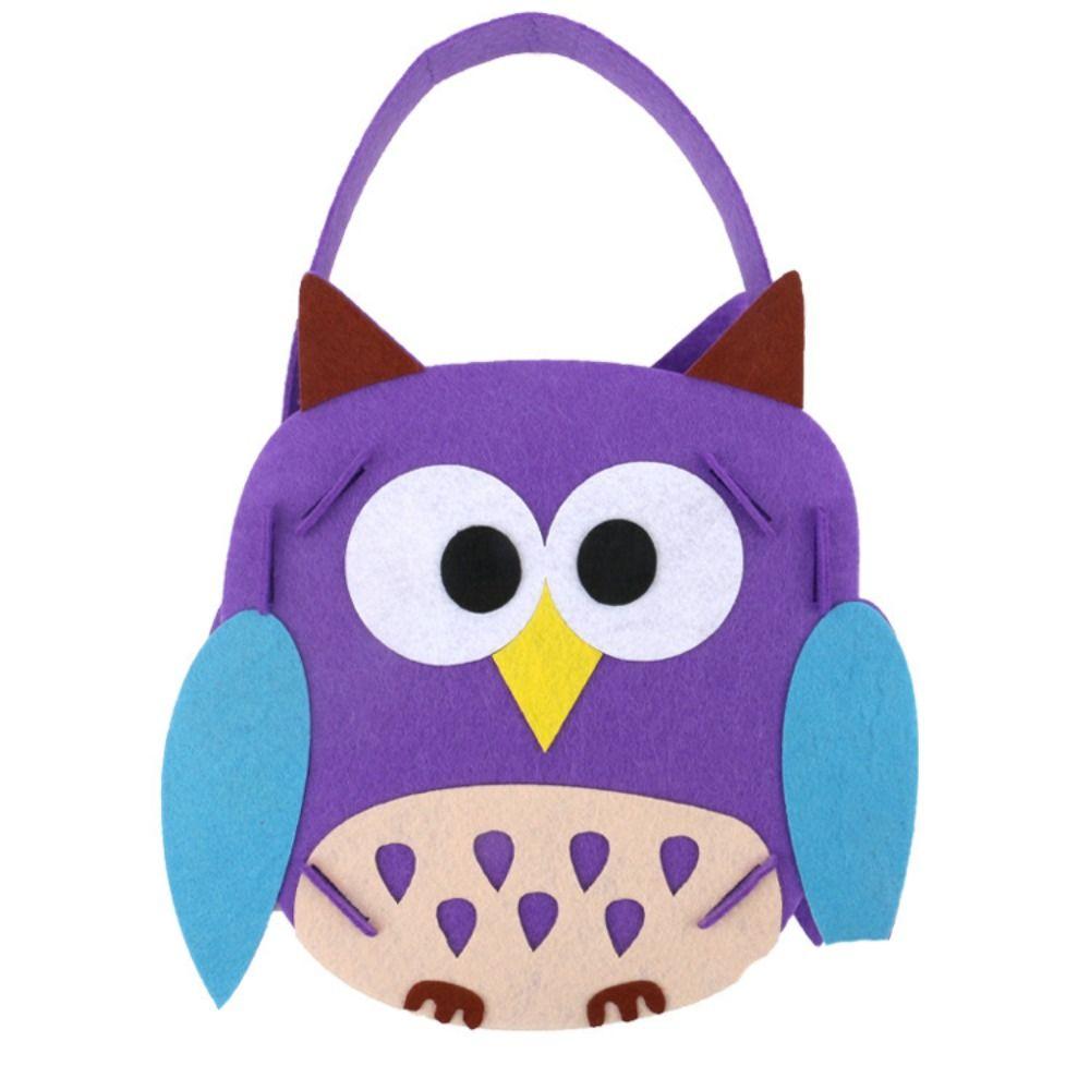 Trick Or Treat Halloween Candy Bag Halloween Decoration Gift Basket Party Halloween Bag For Kids
