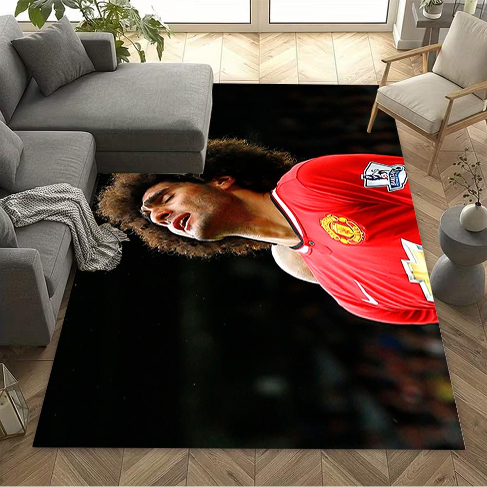 Man Player Action Area Rug Design for Decorate room Bedrooms Kitchen Entryway Antislip Carpet Office home decor Gift for Festivals