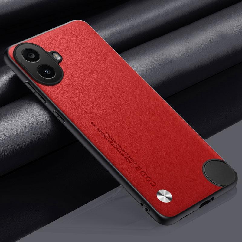 Роскошный чехол из искусственной кожи для Nothing CMF Phone 1, задняя крышка, матовый силиконовый чехол для телефона с полной защитой для Nothing CMF Phone1 5G