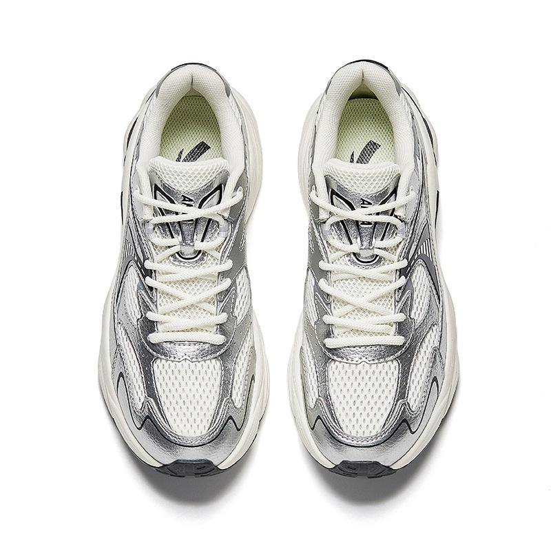 Anta AT802 Low top Casual Shoes Women's Silver White 922528802-5