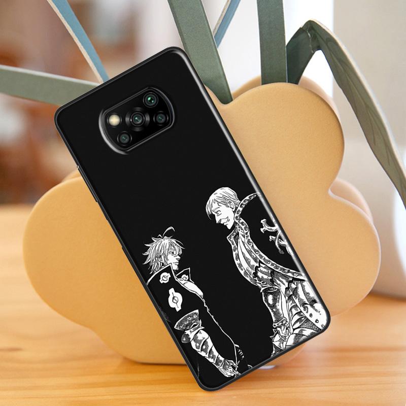 Escanor Семь смертных грехов для POCO X3 GT F1 F2 F3 M3 M4 X3 Pro чехол для телефона Xiaomi Mi 11T Pro 10T 11 Lite Coque