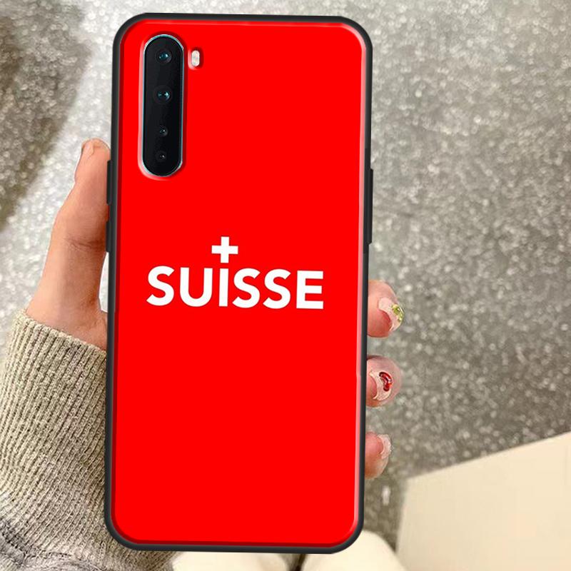 Швейцария Швейцарский флаг Чехол Для OnePlus 15 12 13 11 10 9 Pro 13R 13T 12R 10T 10R Nord CE 5 2 3 4 Lite N20 N30 Чехол