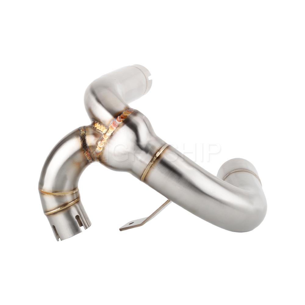 For Ducati Hypermotard 1100 2007 2008 2009 Hypermotard 1100 Evo 10-12 Motorcycle Exhaust Muffler Link Pipe Slip-on