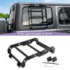 Car Metal Rear Window Shelf Extension Climbing Ladder For Jeep Wrangler JL 2018 Up Bracket Exterior Accessories 