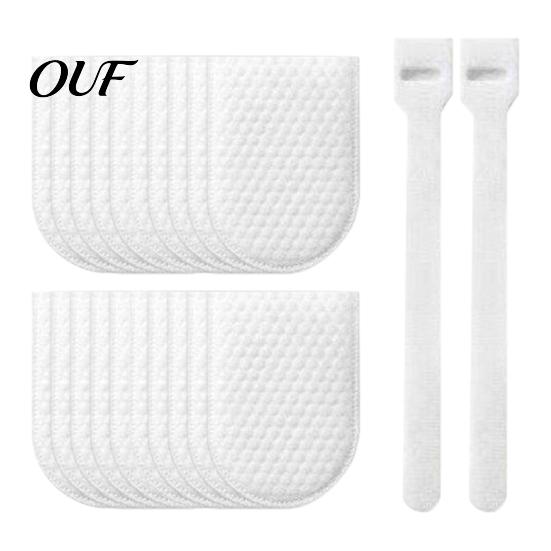 Thickened Polyester Filter Bag 10/20/40/50Pcs Faucet Cotton Bags, High-Density Non-Woven Water Socks Easy Install Attachment for Kitchen Bathroom Tap,