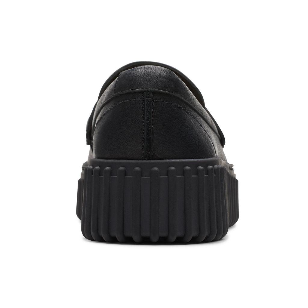 Clarks Кожаные Модные Удобные Элегантные Классические Лоферы Женские Лоферы Черные 261748704