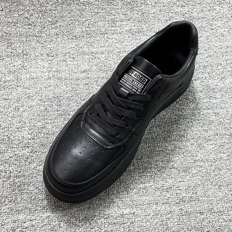 Мужская обувь ВВС Нет. 1 Весна 2025 Новые кожаные белые туфли Мужские трендовые дышащие мужские спортивные и развлекательные туфли для сноуборда