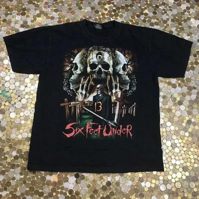 Six Feet Under 13 Classic Black T Shirt Full Size S 5xl Bt698