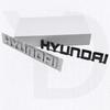 Значок Для Hyundai ABS Логотип Автомобиля Santa Fe Elantra Tucson I20 Ix25 Sonata I30 I10 Ix35 N Line Наклейки на Кузов Задняя Наклейка Аксессуар RR77