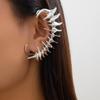 Bones Shape Punk Ear Cuff Jewelry Accessories Cool Ear Clip Exaggerate Ear Cuff  Jewelry Gift
