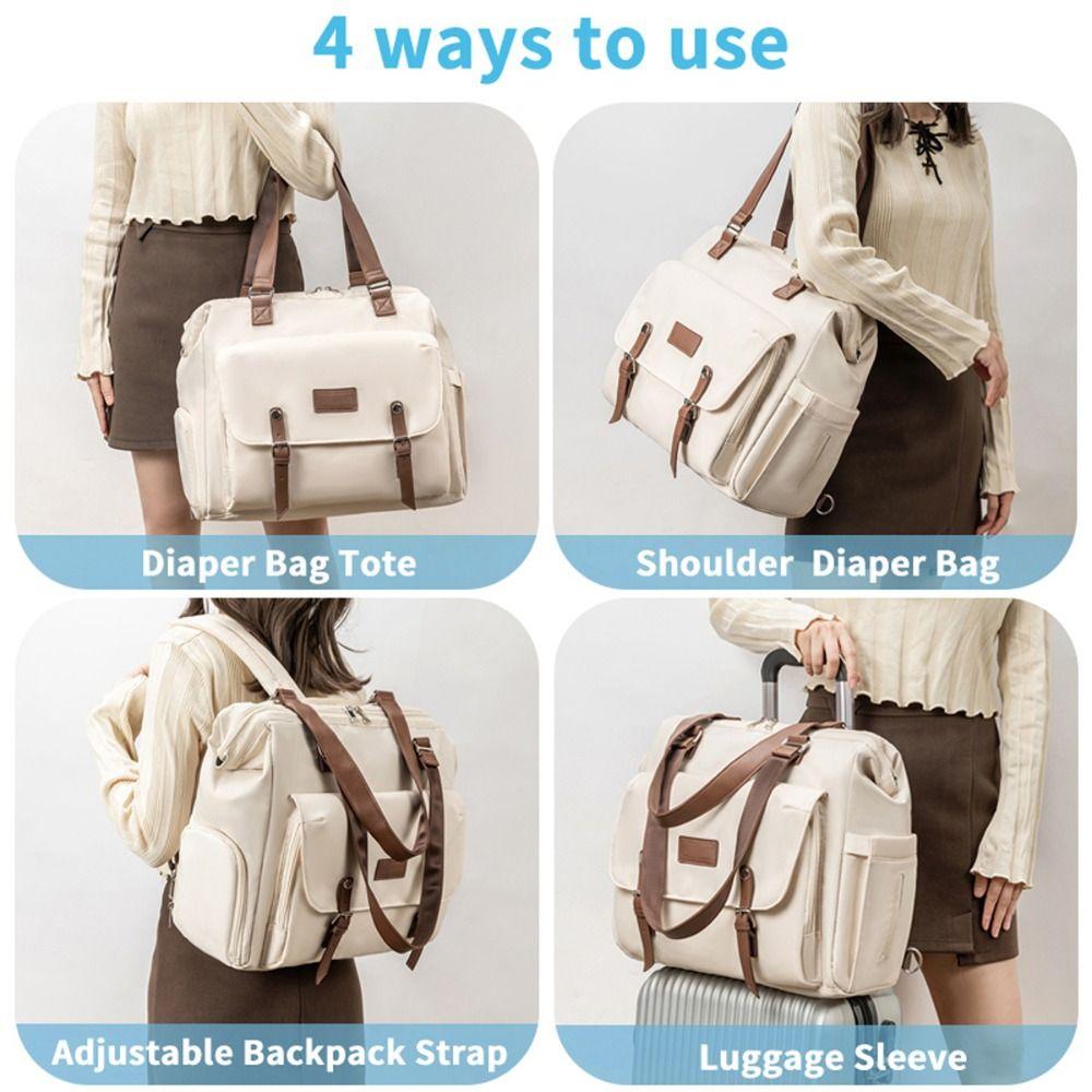 Multifunctional Mother and Baby Bag Large Capacity Maternity Bag New Mommy Bag