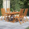 Day and Night - Day and Night Garden Dining Set 5 Pieces Solid Acacia Wood