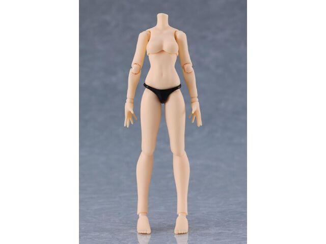 figma Female Body Mika with Mini Skirt Chinese Dress Outfit White Figure M06913