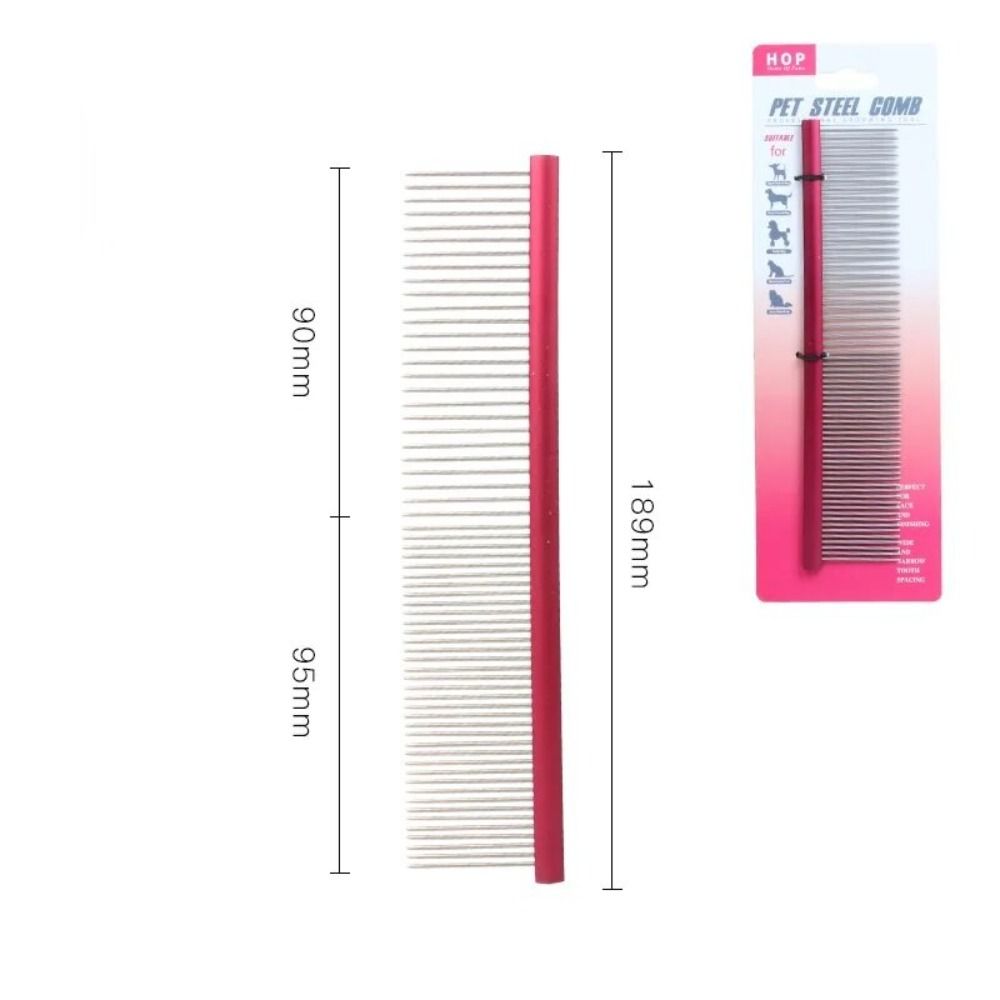 Расческа для удаления волос Pet Comb Light Алюминиевая чистящая щетка для триммера для волос Щетка для триммера для собак/кошек