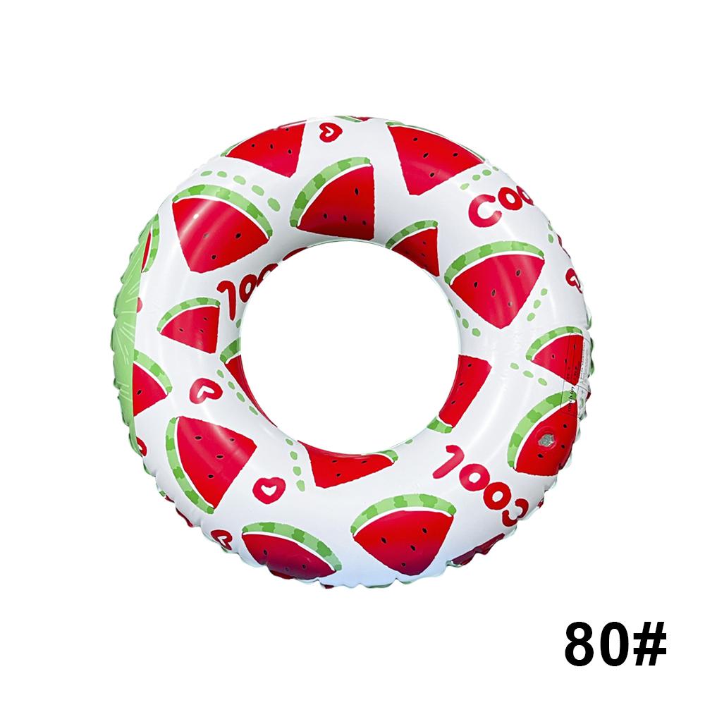 1 шт., плавательный обруч с принтом арбуза, надувной плавающий обруч для подмышек, утолщенный обруч из ПВХ, подходит для бассейна, пляжа