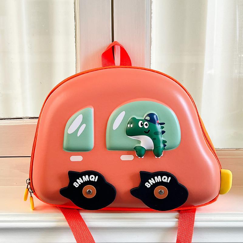 Trendy Lightweight Nylon Preschool Backpack For Kids With Cute Cartoon Design