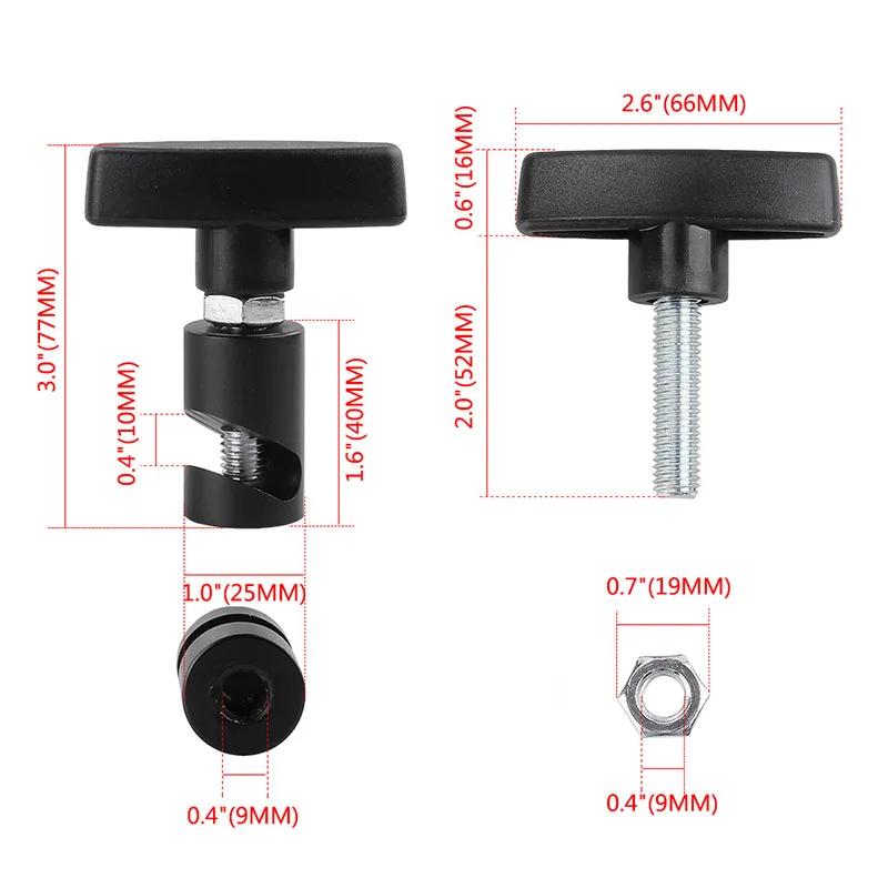 1Pcs Aluminum Car Hood Holder Trunk Pressure Anti-slip Lift Cover Support Lifting Fixing Rod Clamp Engine Support Tools Clam