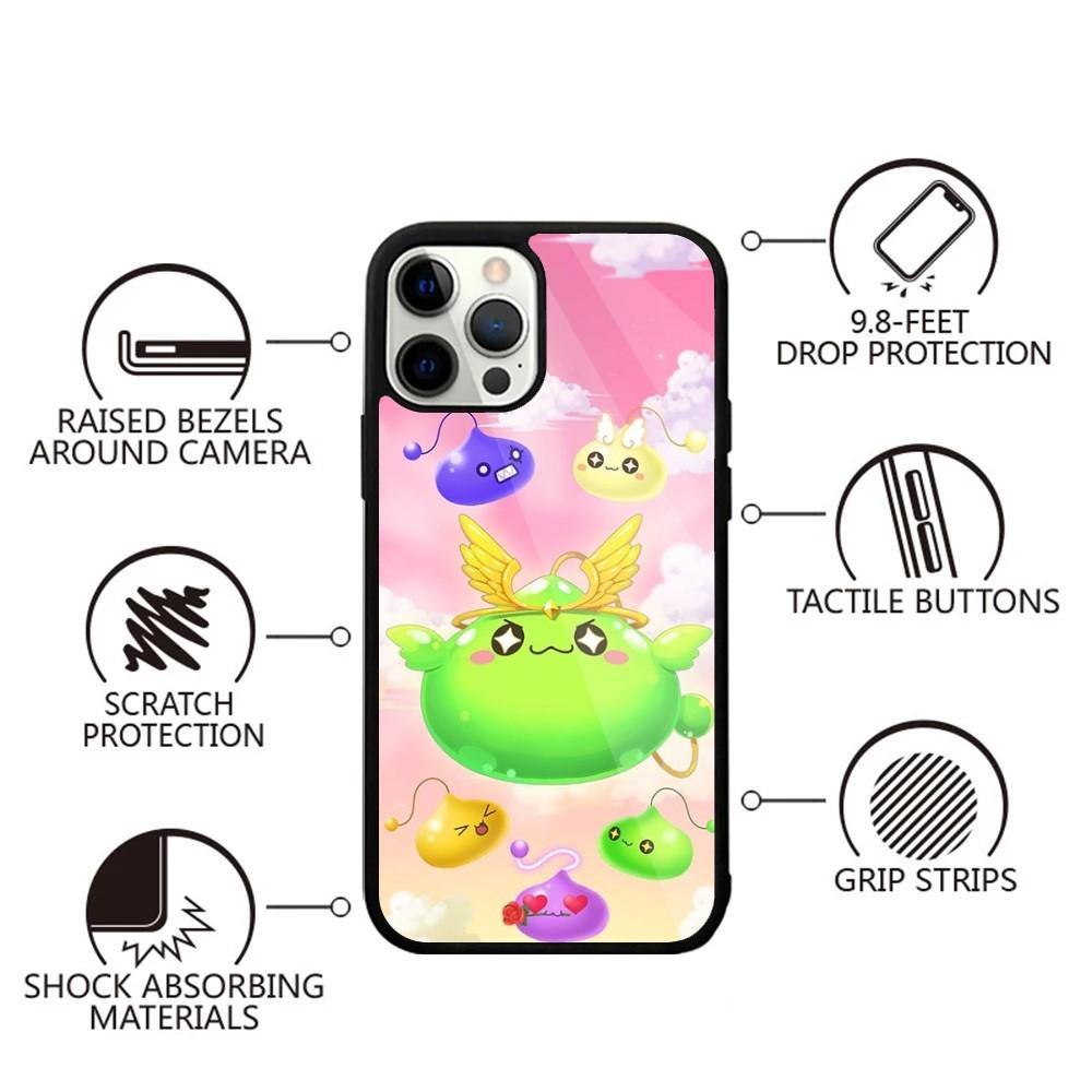 M-Maplestory Game Phone Case For iPhone 15,14,13,12,11,Plus,Pro,Max Mini Magsafe Magnetic Wireless Charging