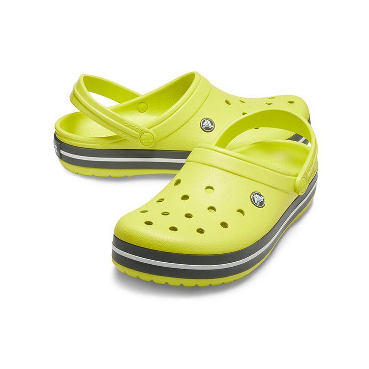 Crocs Outdoor Closed Toe Flat Beach Clogs Men Sandals Grass-Green 11016-725
