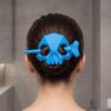 Punk Style Gothic Luminous Hairpin Hollow Women's Hair Clip Halloween Skull Headwear Role Playing