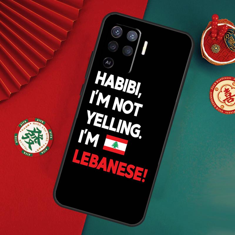 Lebanese Lebanon Flag Case For Oppo A15 A17 A57 A6 A5 Pro A54 A74 A94 A16 A76 A96 A40 A60 A80 A18 A38 A58 A78 A98