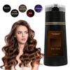 200ML Hair Dye Shampoo Natural Herbal Ingredients Men Women Gray Coverage Instant Hair Coloring Cream Halloween Cosplay Party Makeup Props