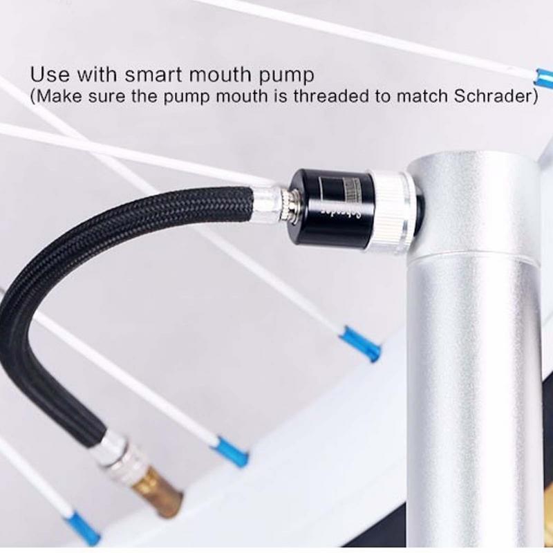 Air Pump Inflator Extension Hose Extended Air Inflator Rubber Tube Universal Pump Supplies Compatible For RV Bicycles And Motorc