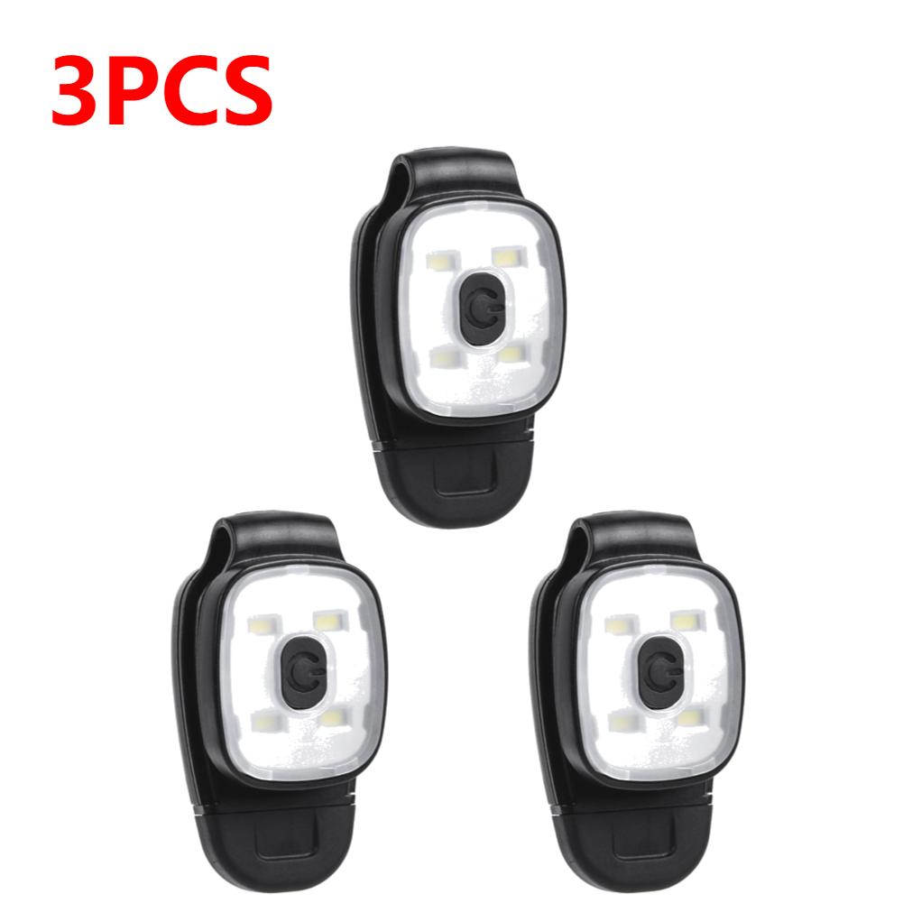 1-5PCS LED Headlamp Cap Clip Light 3 Light Modes Head Flashlight Multifunction IPX4 Waterproof Headlight for Fishing Camping