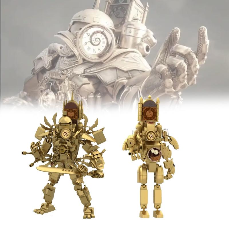 Skibidi Toilet Block Set With Abs Plastic Construction For Creative Building Enthusiasts