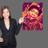 Декоративный художественный постер Настенное искусство Wiz Khalifa Персонализированный подарок Современный декор для семейной спальни Холст