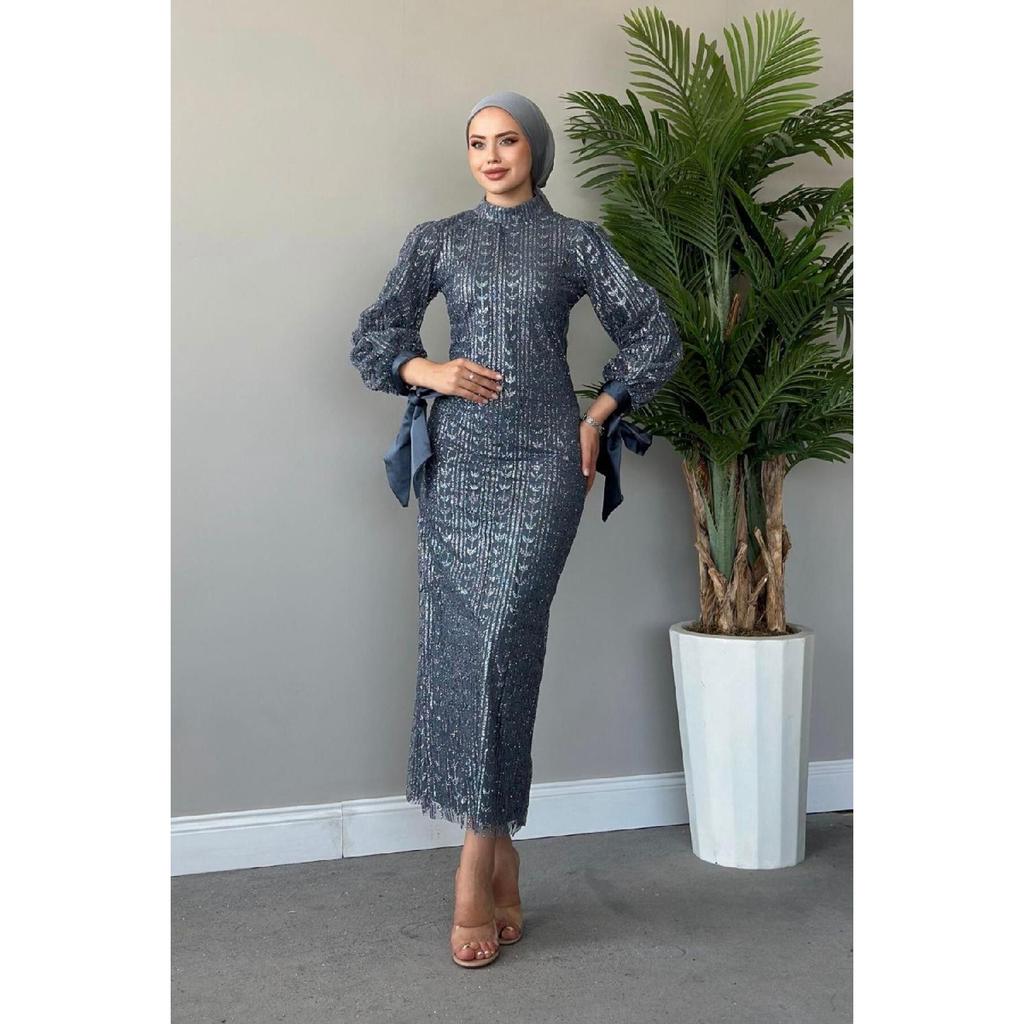 Вечернее Платье Дидем Дымчатый