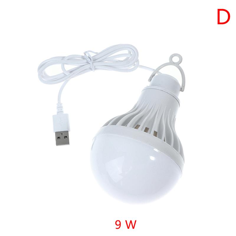 Светодиодный фонарь Портативная лампа для кемпинга Мини-лампочка Светодиодная лампа USB Power 3W 5W 7W 9W 12W