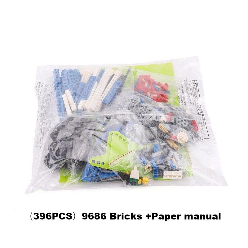 Stem Education Children School Building Block Toys 9686 Sets High-Tech Moc Robot Technical  Robotics Brick