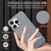 Деловой льняной чехол с кожаной текстурой, защита от падения для iPhone 16E 15 14Plus 13 12 Pro Max, ударопрочная защитная крышка