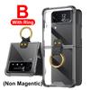 Magnetic Hinge Case For Samsung Galaxy Z Flip 4 Full Protector Case With Camera Lens Film Cover For Samsung Galaxy Z Flip 4 Case