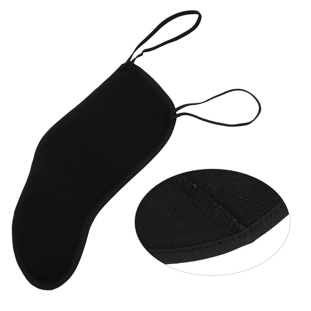 44?34 Violin Chin Shoulder Rest Black Flannelette Pad Protector Musical Instrument Accessories