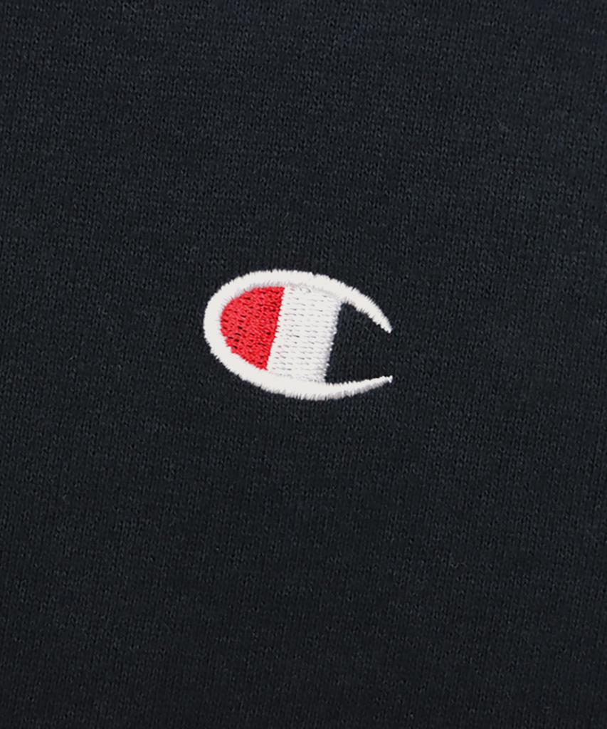 Champion Толстовка на молнии с логотипом C, regular fit, темно-синяя