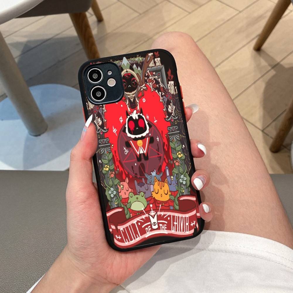 Game Cult Of The Lamb Phone Case For IPhone 14 X XR XS 7 8 Plus 11 12 13 Pro MAX 13mini Matte Shockproof Case